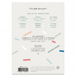 Kit Broderie Panda - French Kit 