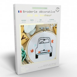 Kit Broderie - 2CV du bonheur - French Kit 