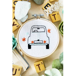 Kit Broderie - 2CV du bonheur - French Kit 