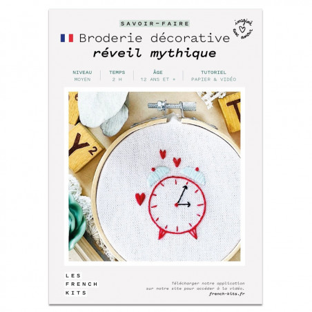 Kit Broderie - Réveil mythique - French Kit 