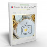 Kit Broderie - Fan de tv - French Kit  Kit Broderie - Fan de tv - French Kit