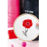 Kit Broderie décorative - Grande fleur - French Kit  Kit Broderie décorative - Grande fleur - French Kit