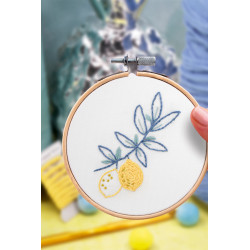 Kit Broderie décorative - Citronnier - French Kit