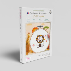 K-0134 - Broderie décorative - Lion - French Kit