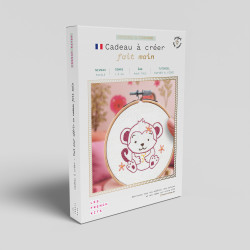 K-0138 - Broderie décorative - Singe - French Kit 