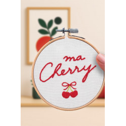 K-0143 - Broderie décorative - Ma Cherry - French Kit