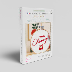 K-0143 - Broderie décorative - Ma Cherry - French Kit 