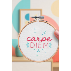 K-0146 - Broderie décorative - Carpe Diem - French Kit
