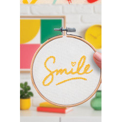 K-0144 - Broderie décorative - Smile - French Kit