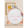 K-0149 - Broderie décorative - Litlle princesse - French Kit  K-0149 - Broderie décorative - Litlle princesse - French Kit