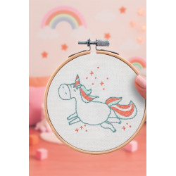K-0140 - Broderie décorative - Licorne - French Kit