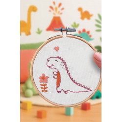 K-0139 - Broderie décorative - Dino - French Kit