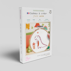 K-0139 - Broderie décorative - Dino - French Kit 