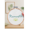 K-0147 - Broderie décorative - Namasté - French Kit  K-0147 - Broderie décorative - Namasté - French Kit