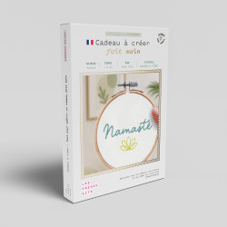 K-0147 - Broderie décorative - Namasté - French Kit 