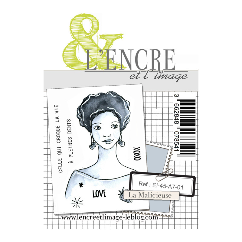 Tampon clear : La malicieuse - L'Encre et l'Image
