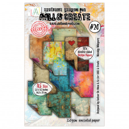 AALL and Create : Paper Pad 20 - Woodsy Whispers 