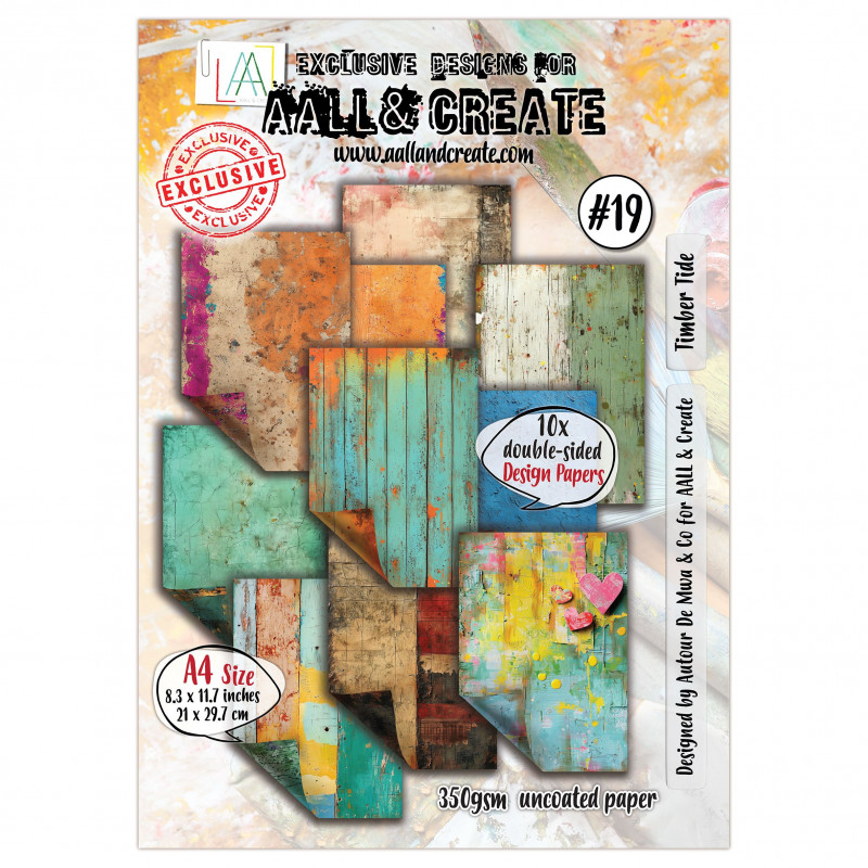 AALL and Create : Paper Pad 19 - Timber Tide 