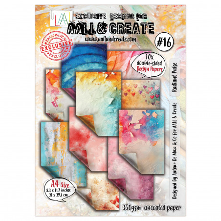 AALL and Create : Paper Pad 16 - Radiant Pulse 