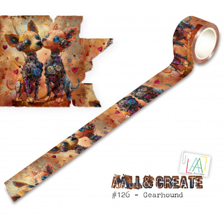 MT-126 - Masking Tape - Gearhound (Layer-It-Up!) - AALL and Create 