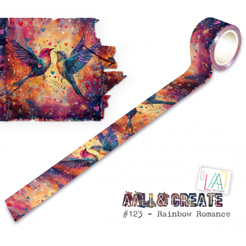 MT-123 - Masking Tape - Rainbow Romance (Layer-It-Up!) - AALL and Create 
