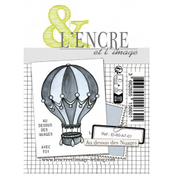 Tampon clear - Au dessus des Nuages - L'Encre et l'Image 