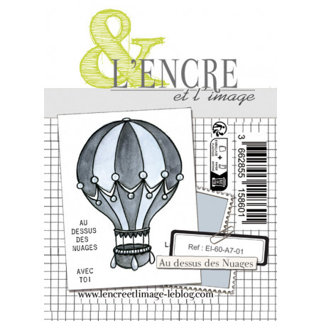 Tampon clear - Au dessus des Nuages - L'Encre et l'Image 