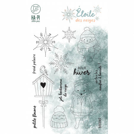 Tampons clear Copains d'hiver 