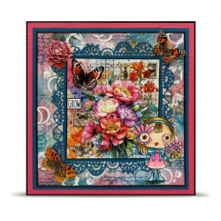 MT-143 - Masking Tape - Petals Kiss (Layer-It-Up!) - AALL and Create 