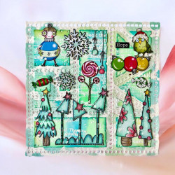 Tampon Clear - 1317 - Merry Little Things - AALL and Create 