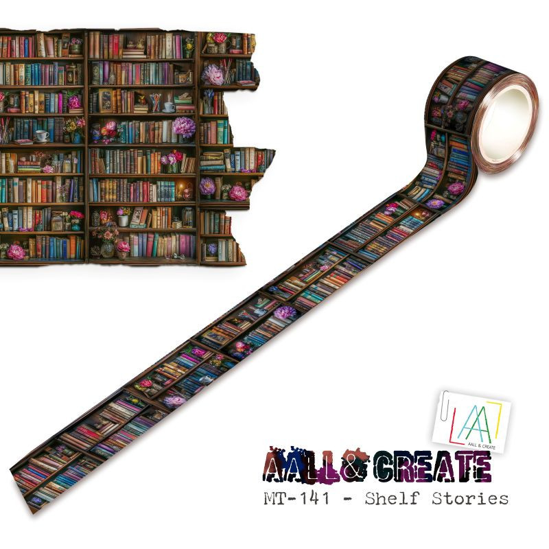 MT-141 - Masking Tape -Shelf Stories (Layer-It-Up) - AALL and Create 