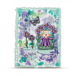 Tampon Clear - 1285 - Her Garden - AALL and Create 