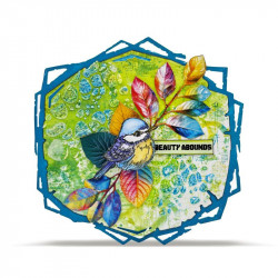 AALL and Create 247 - 6'x6' Stencil- Rocky Drift 