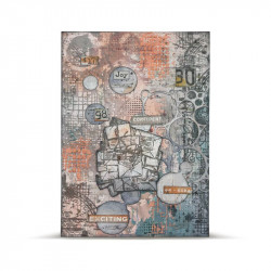 AALL and Create 249 - 6'x6' Stencil- Circular Disruption 