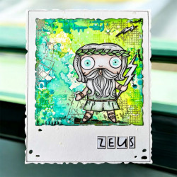 Tampon Clear - 1261 - Stained Geometry - AALL and Create 