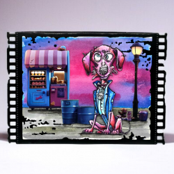 Tampon Clear - 1270 - Wacky Woof Tales - AALL and Create 