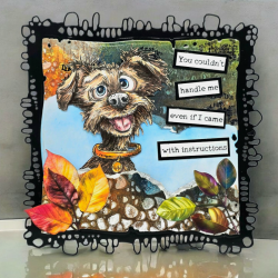 AALL and Create : Ephemera 084 : Vibrant Leafscape 