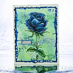 AALL and Create 240 - 6'x6' Stencil- Wild Rose 