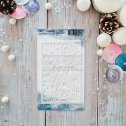 POCHOIR A6 ECORCE ALT118 - Chou and Flower 