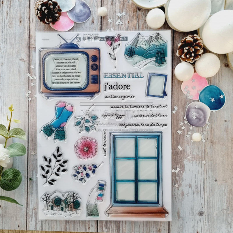 CLEAR A4 ESPRIT HYGGE ALT115 - Chou and Flower 