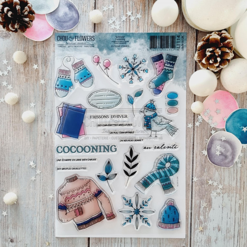 CLEAR A5 COCOONING ALT114 - Chou and Flower 