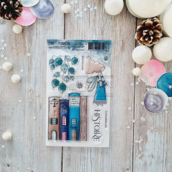 CLEAR A6 HISTOIRE D'HIVER ALT110 - Chou and Flower 