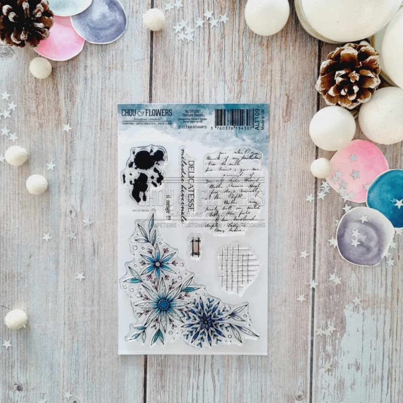 CLEAR A6 TEXTURES FLOCONS ALT109 - Chou and Flower 