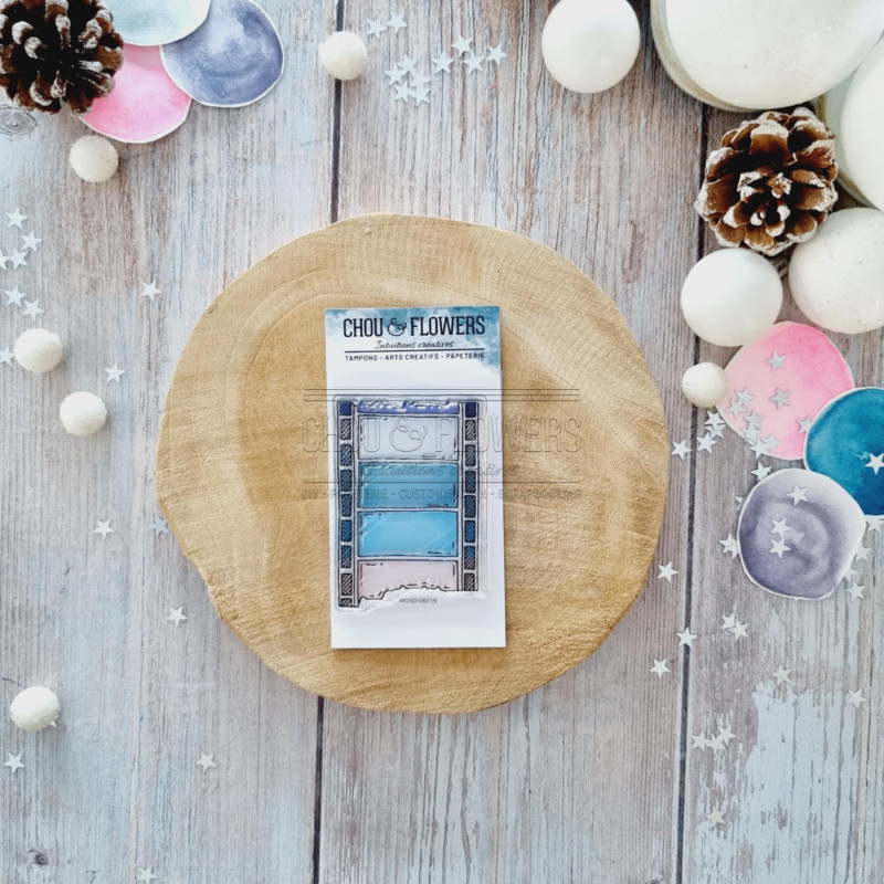 CLEAR A8 DIAPO ALT103 - Chou and Flower 