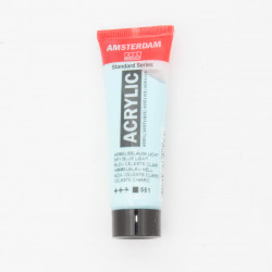 Peinture acrylique Amsterdam 20 ml : Bleu céleste clair opaque 