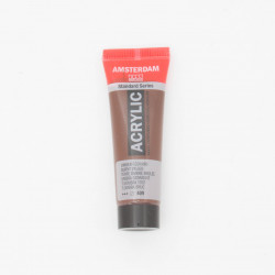 Peinture acrylique Amsterdam 20 ml : Terre ombre brulee 
