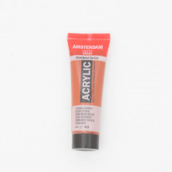 Peinture acrylique Amsterdam 20 ml : Terre de sienne brulee 