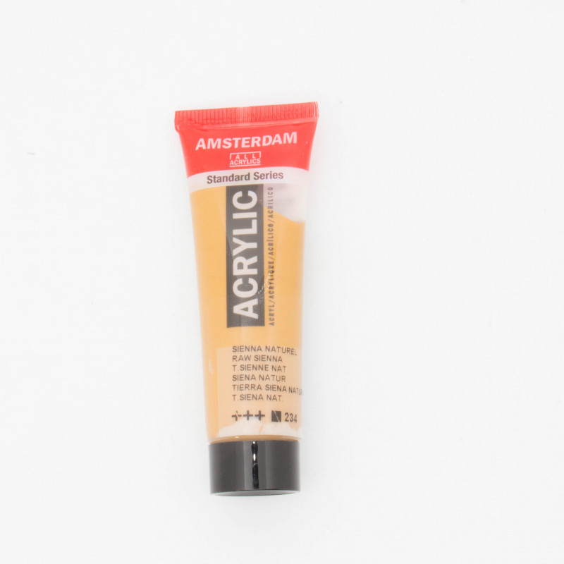 Peinture acrylique Amsterdam 20 ml : Terre de sienne opaque 