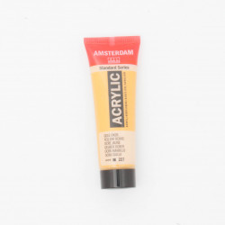Peinture acrylique Amsterdam 20 ml : Ocre jaune opaque 
