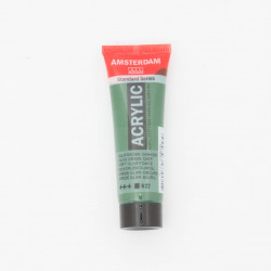 Peinture acrylique Amsterdam 20 ml : Vert olive foncé opaque 